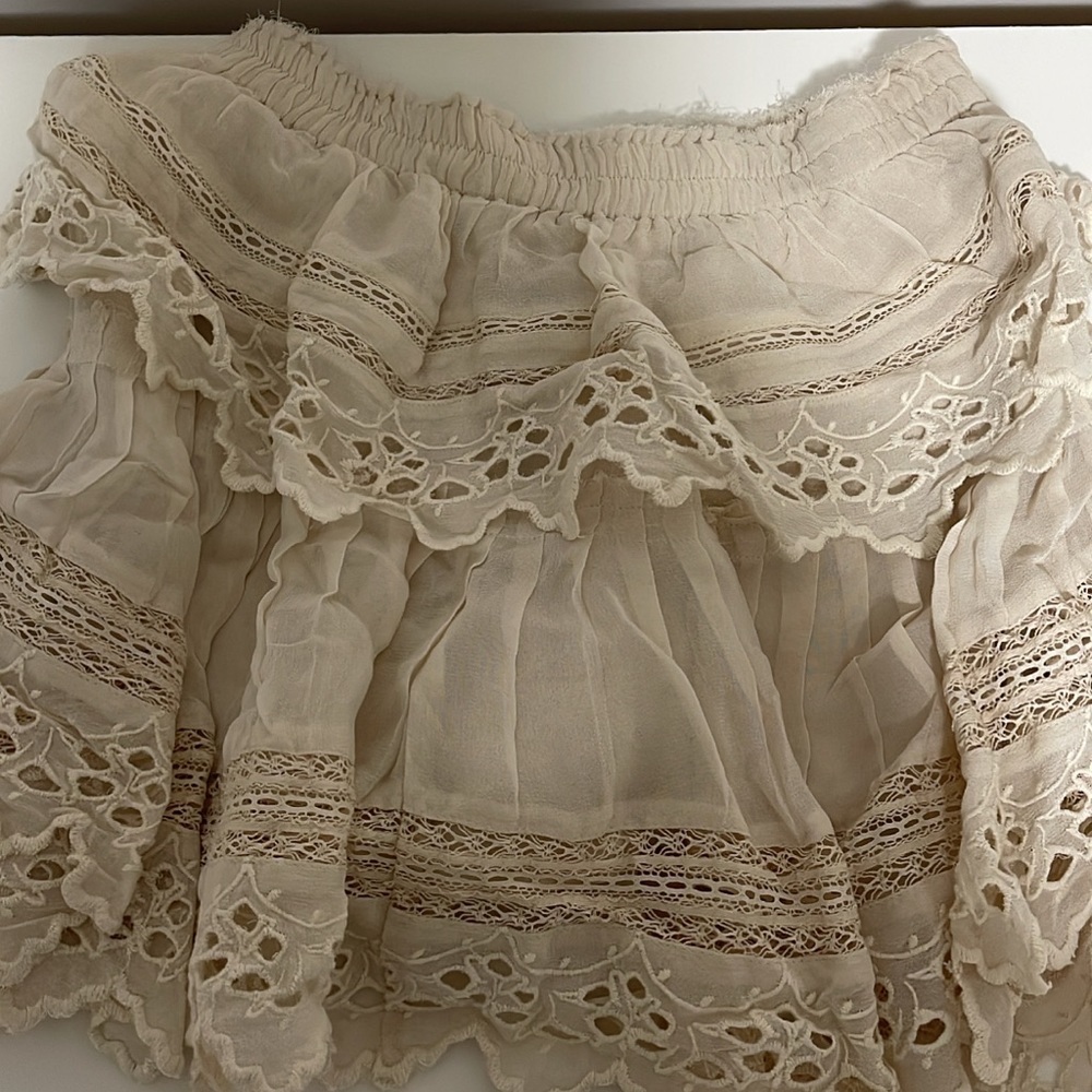 Love Shack Fancy skirt